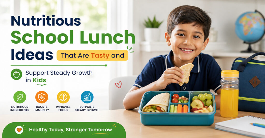 Nutritious School Lunch Ideas That Are Tasty and Support Steady Growth in Kids